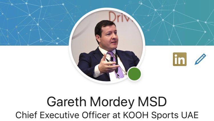 Gareth Mordey MSD tweet media