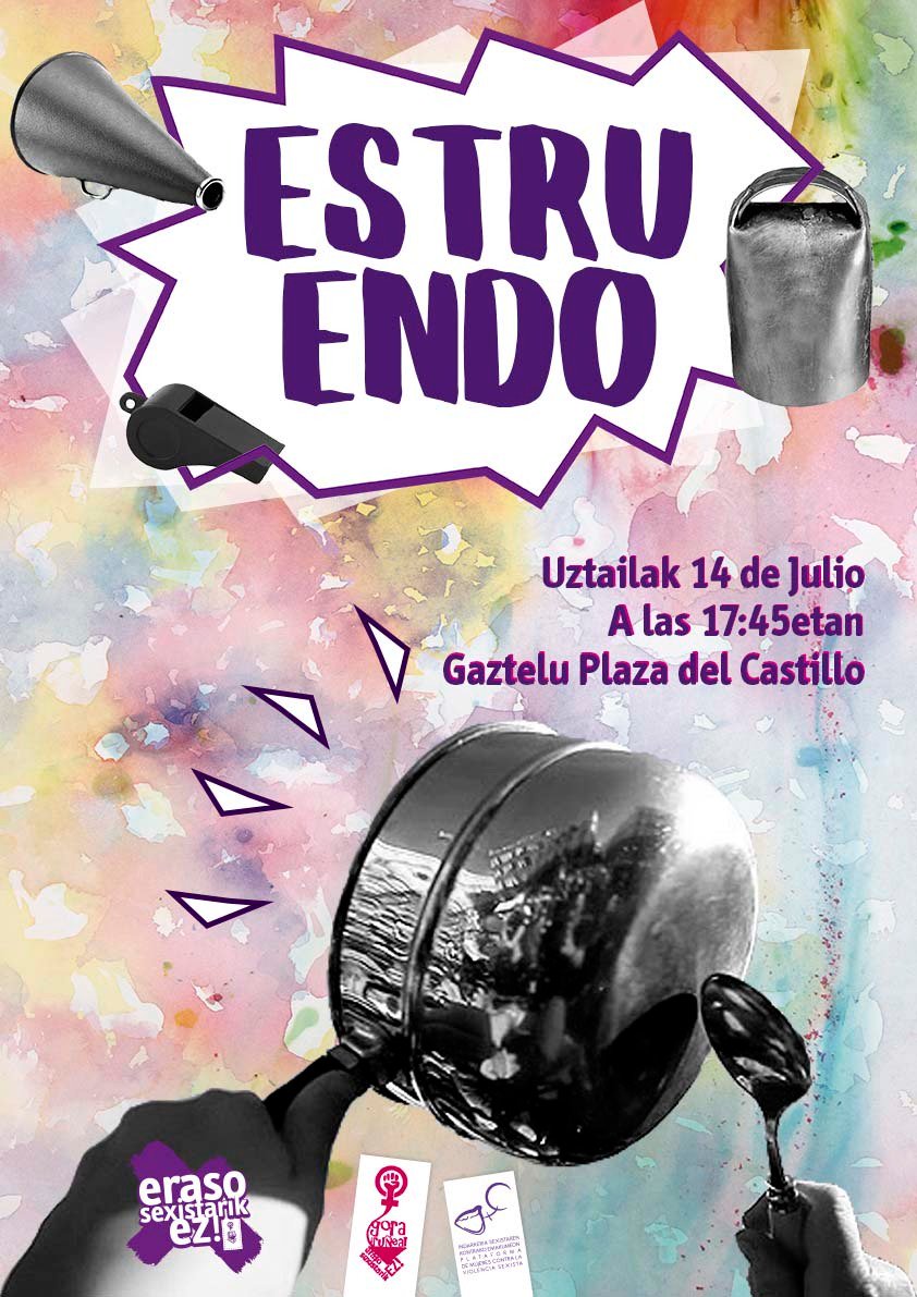 ikertb's tweet photo. Mugimendu feministak eraso sexista baten berri eman du. Uztailaren 6an izan zen, Iruñean. Gaur, elkarretaratzea, 17:45ean, Gazteluko plazan
#SFk19 @berria https://t.co/uzQepRiAsW
