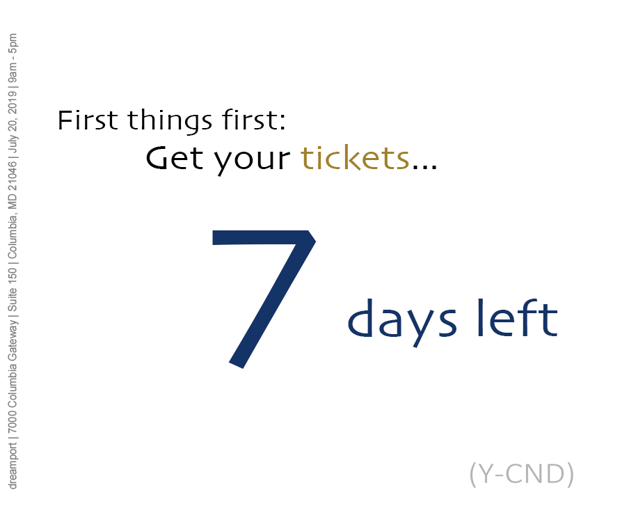 YCND_DC's tweet photo. Only 7 days left to get your tickets!!!! Looking forward to seeing you there!
.
@DefenderAcademy @YCND_DC #DefenderAcademy #NextGen #Cyber #Hacker #Teen #Con #Student #future #highschool #middleschool #summer #summerfun #sumer2019 #7days https://t.co/WJLtnXGjmk