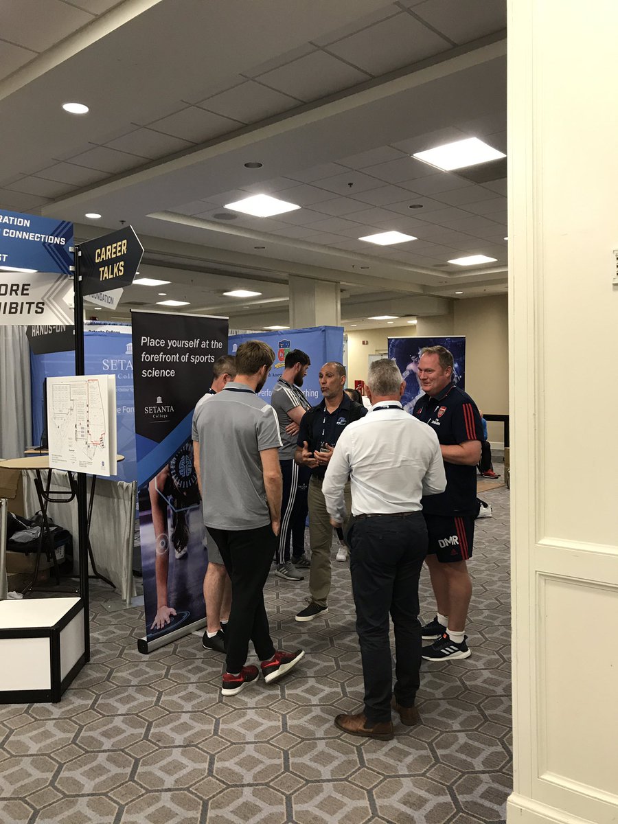 SetantaCollege's tweet photo. Thatโs a wrap from the @NSCA 2019 National Conference in Washington D.C. What a fantastic opportunity to meet with some of the best coaches in the US #NSCACon2019 #SetantaonTour #SetantaPerform https://t.co/06Baj33FPP