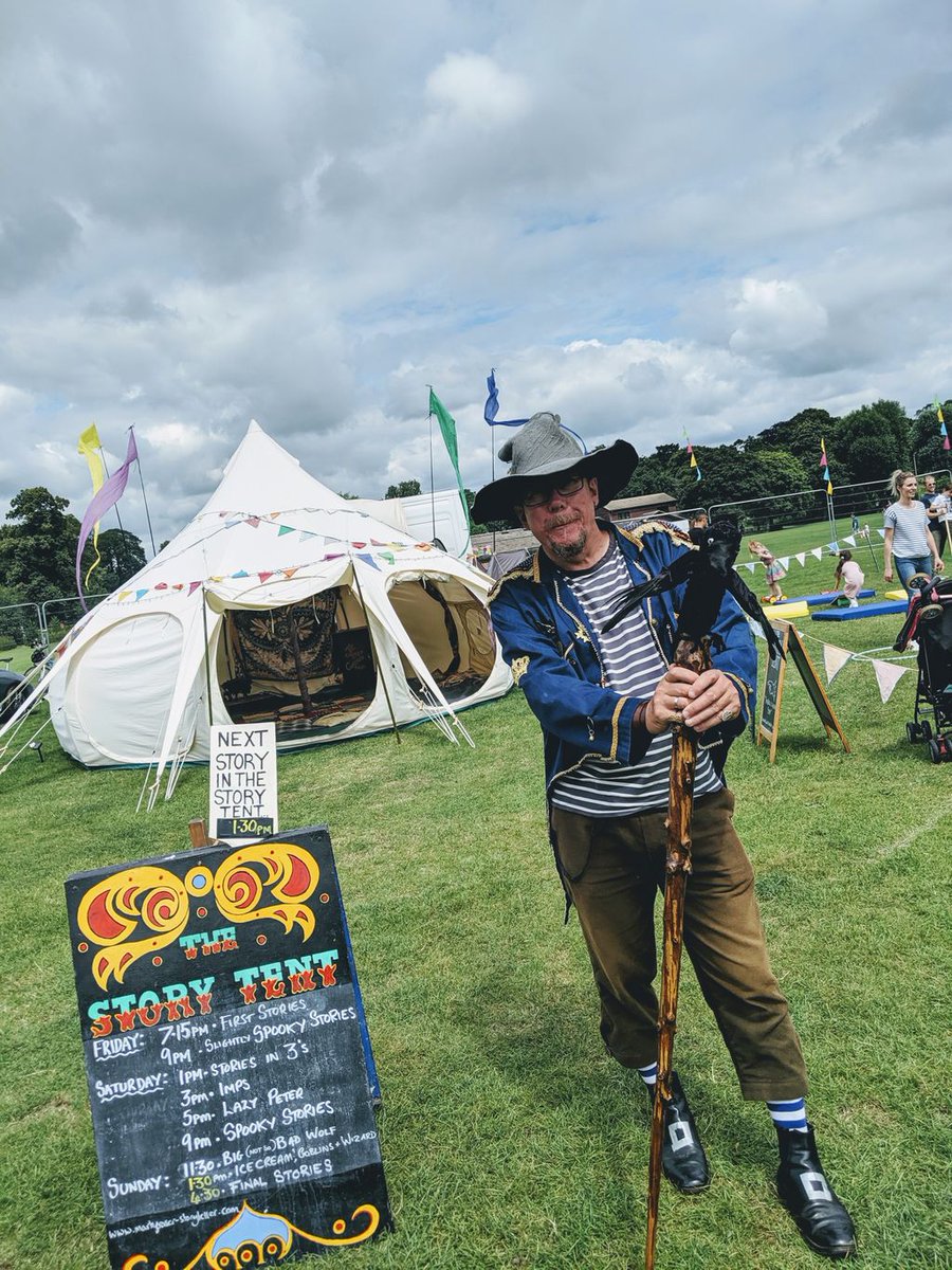 LichfieldFuse's tweet photo. We've been loving Mark Fraser's story telling tent at #Fuse19 - more importantly, so have the kids! https://t.co/kp3tDn3FY3