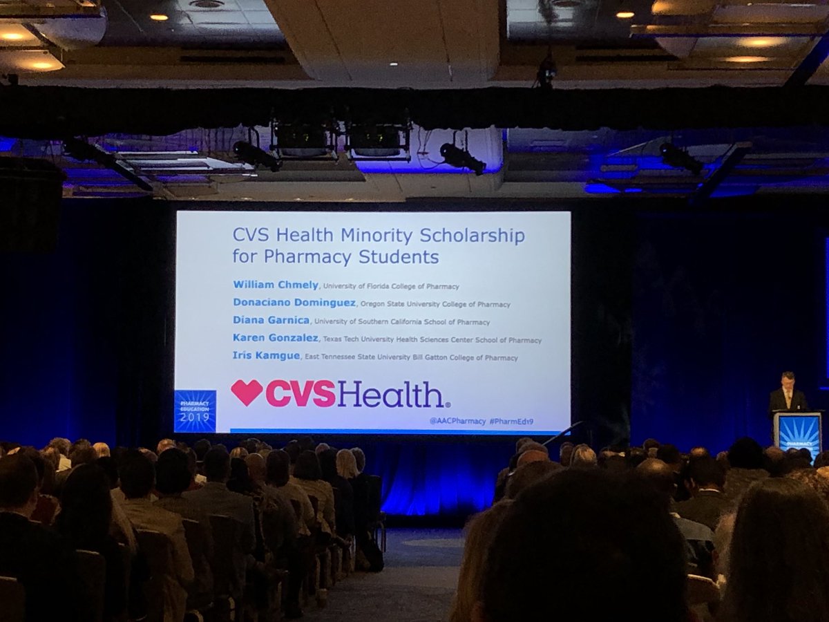 JustinKochRx's tweet photo. Proud start to #pharmed19! @CVSHealth #AACP https://t.co/mUuOXINdF0