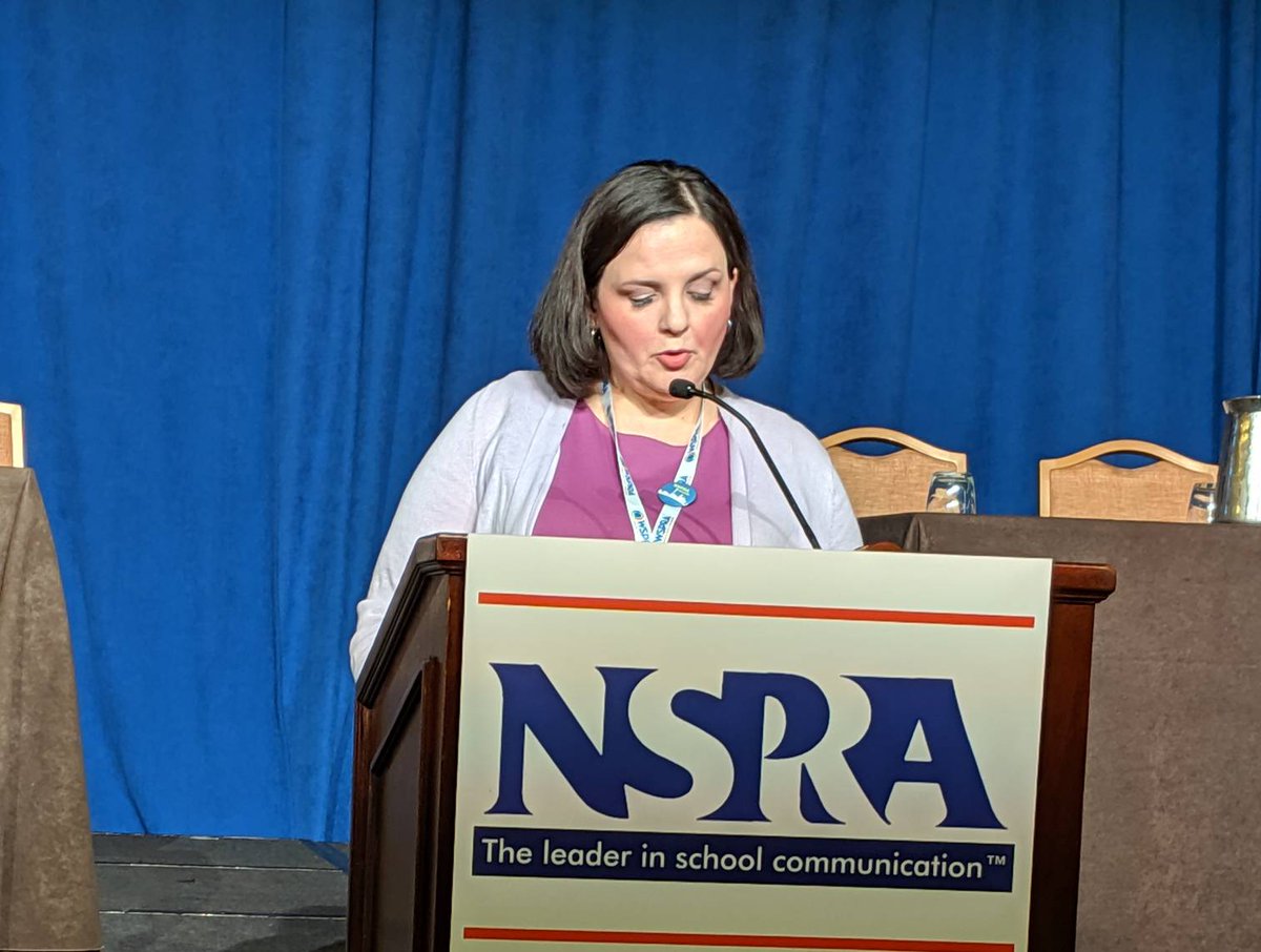 Our <a href="/wspraboard/">WSPRA</a> Past President Melissa Laramie is telling our <a href="/NSPRA/">NSPRA</a> story this morning. We are #WSPRAProud! #NSPRA2019 #NSPRAseattle