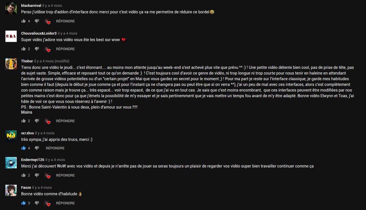 ElwynnetToax's tweet photo. Des fois j'ai des moments de nostalgie, étant donné qu'on ne reprend les "vrais" vidéos que dans 2 semaines (après la vidéo des 20k).
Et dans ces moments je vais voir vos commentaires.
Vous êtes adorable, merci pour tout. 💘
#Toax https://t.co/qY8TxwAa92