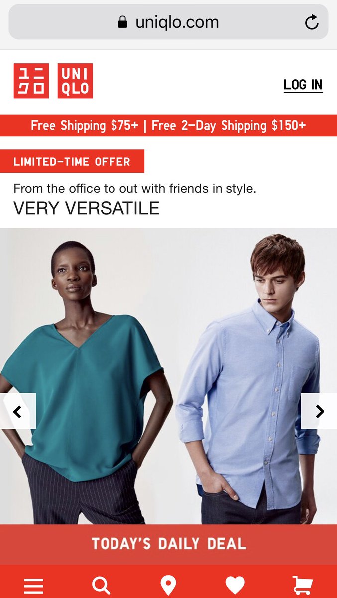 scottaeast's tweet photo. Watching @rogerfederer in another @Wimbledon finals and am stunned as a marketer that @UniqloUSA has nothing on its homepage promoting their partnership. You can’t even buy the outfit (except the shorts). The announcer even called out his cool puffy vest/jacket. https://t.co/GiikVtjfJ7