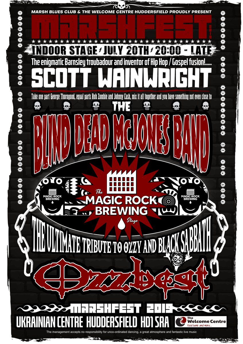 marshfest.net #Huddersfield creativekirklees.com/marshfest2019/
@kirkleesarts