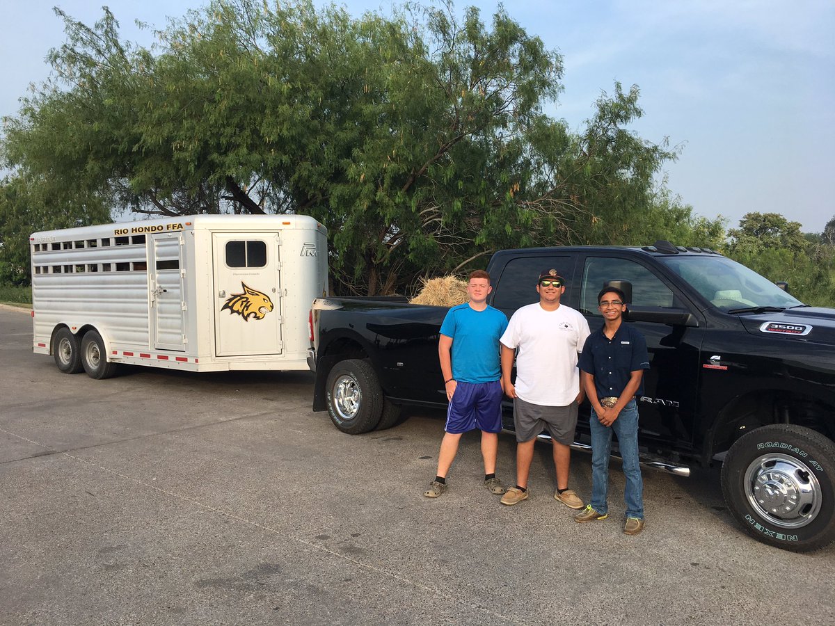 ffa_rio's tweet photo. Good luck boys!!! On to Fort Worth for the Texas FFA rodeo!!! @RHHS_Bobcats https://t.co/sHtRSmhdIG