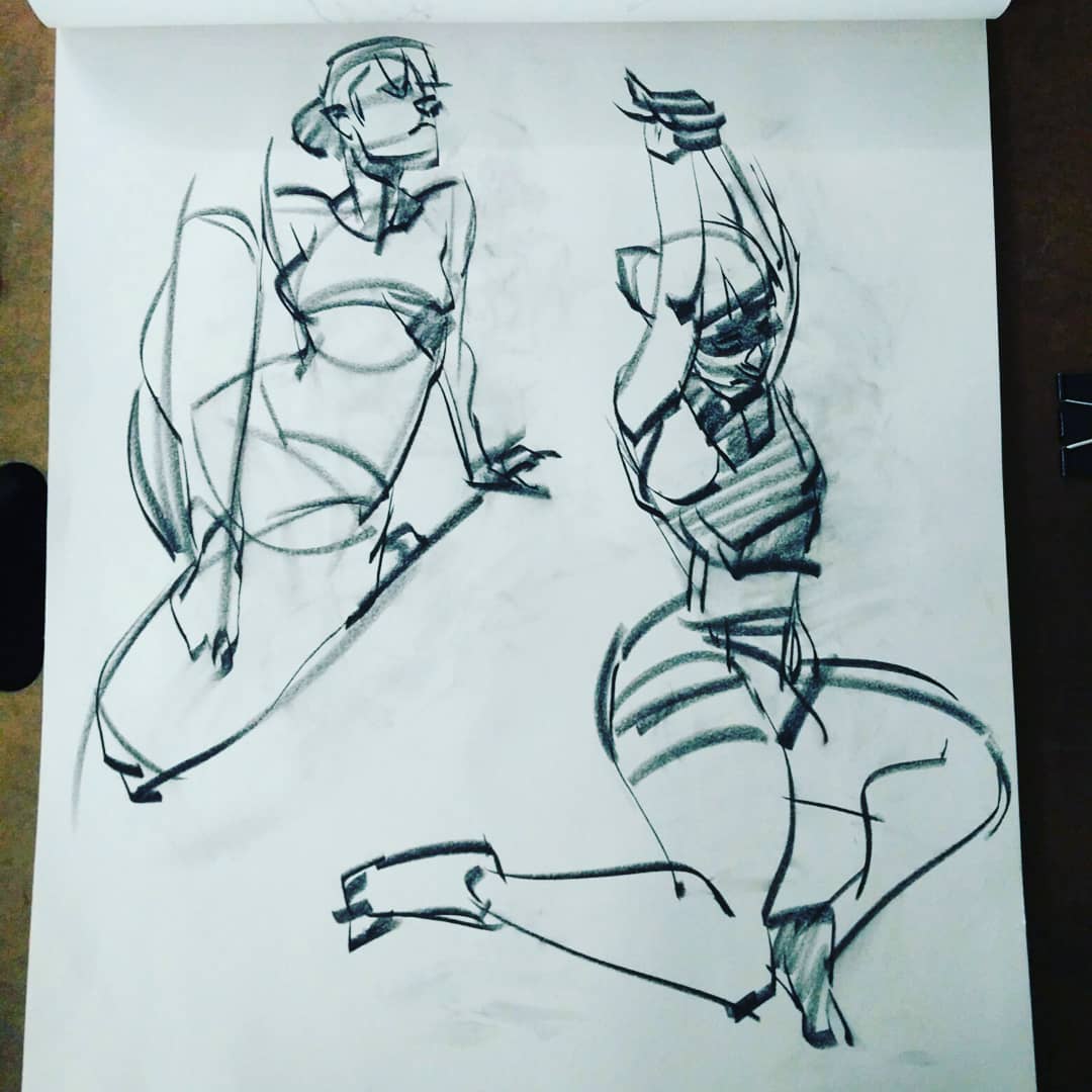 Life drawing update 