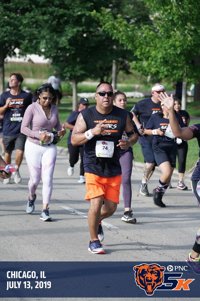 kingrichdj's tweet photo. #ChicagoBears5K https://t.co/54DGeLI29E
