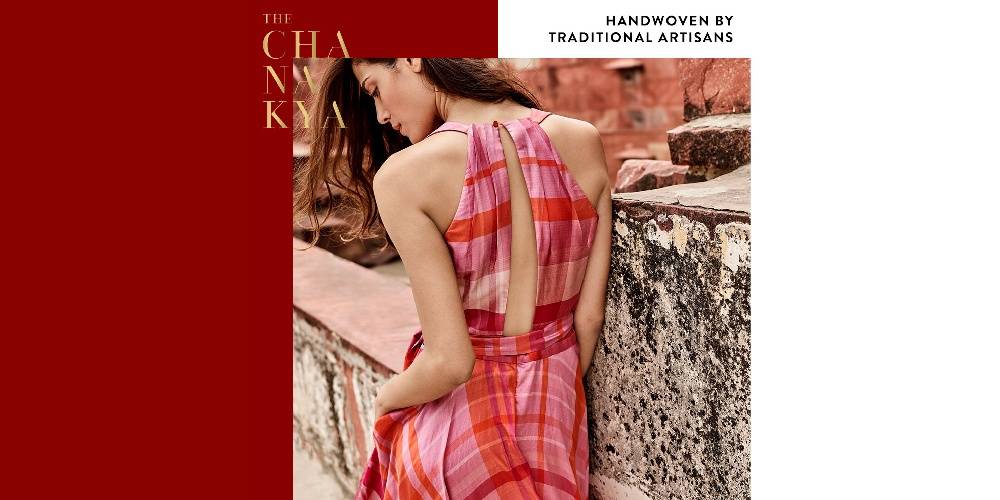 #TheChanakyaCurates: <a href="/AD_Grassroot/">Grassroot by Anita Dongre</a>’s playful Avani Dress in #summer shades with an asymmetrical hemline is sure to keep you cool this #season.