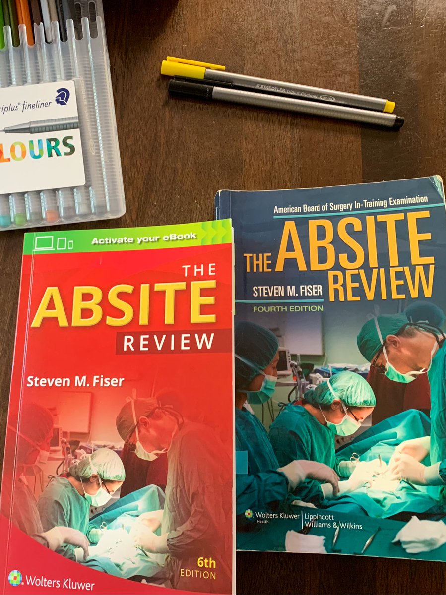PMartinezMD's tweet photo. Updated my #Fiser, task for the day? Copy all my notes forward to new edition. Counting this as my #absite study time for the day.
What are you up to today @MCG_Surgery @RASACS? https://t.co/aFicjIfS8V