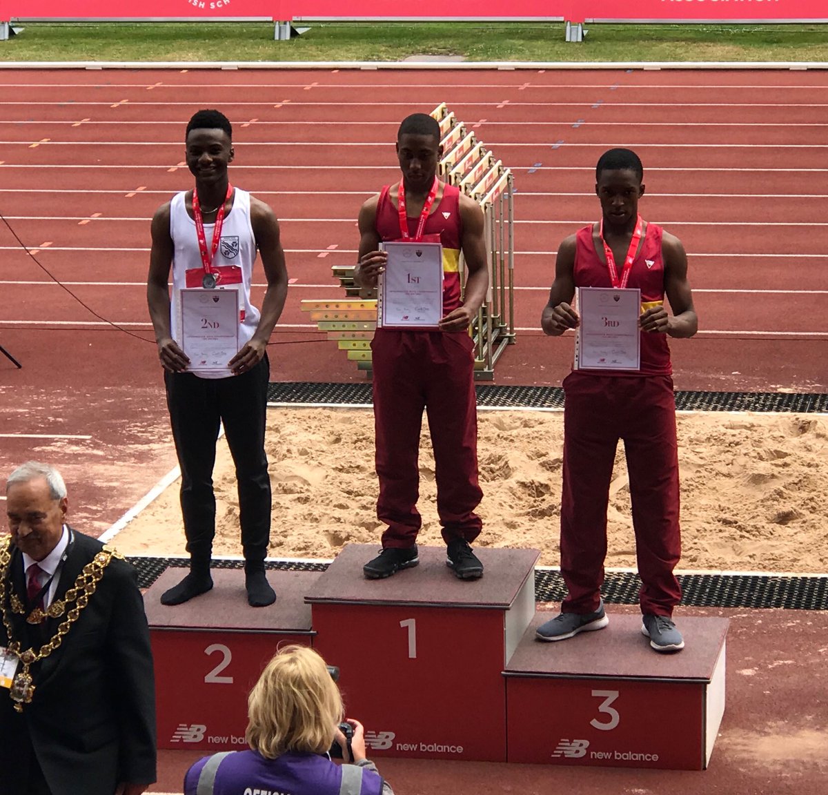 Henry Nwoke finished in second place in National Schools U17 100m final in a PB of 10.65. We are all so proud of you Henry!
Next race will be in an England vest. #PersonalBest #Humble