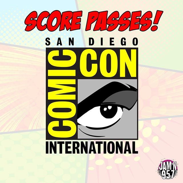 Jamn957's tweet photo. Score a pair of passes to the SOLD OUT 2019 Comic-Con International, at the San Diego Convention Center July 18 - 21.
.
.
Link in bio or https://t.co/lF6op5FHJ8
.
.
@comic_con #SDCC50 #SDCC2019 #comiccon #comicconsd #comicconinternational … https://t.co/pdBftPVtCR https://t.co/RE9e4gnheK