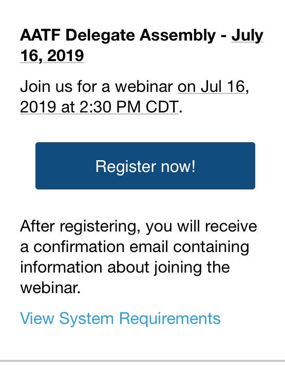 AATFrench's tweet photo. #aatf19 Et c’est parti pour le 92e congrès annuel de l’AATF à Philadelphie! You may participate in the opening session via GoToWebinar: https://t.co/OiNeKMJWCS https://t.co/mmmlPfNSuJ