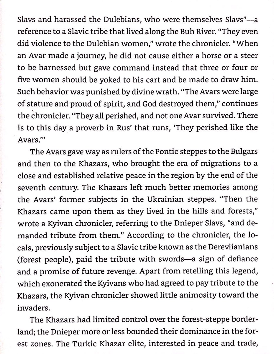 There was an early Slavic state, the Antes, that ruled the Ukraine for a brief period before their subjugation at the hands of a Mongol tribe.