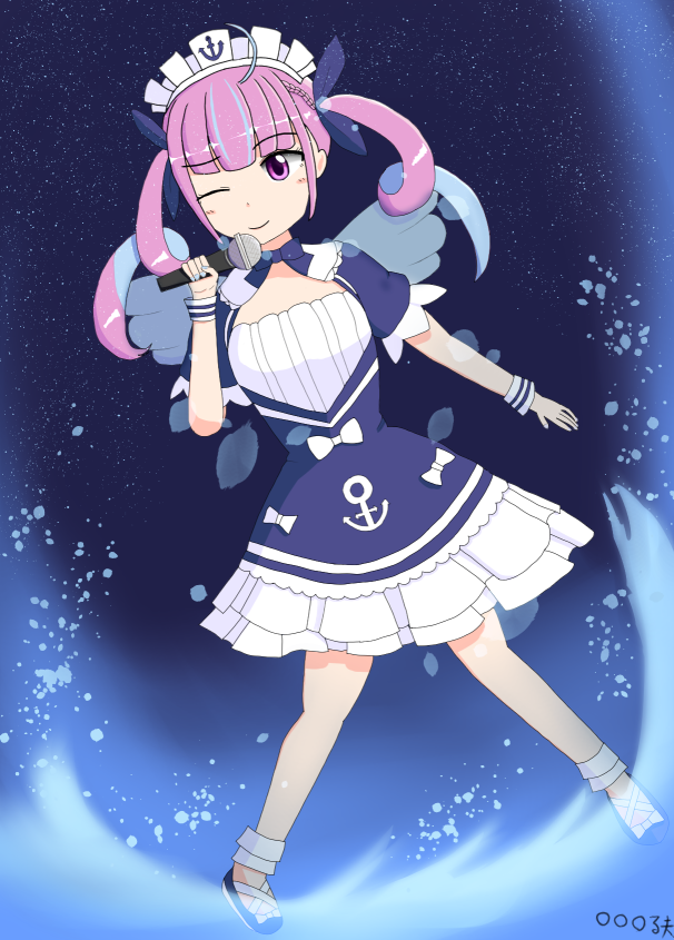 る夫 大天使メイド忍者仙人アイドル湊あくあちゃん ホロライブお絵かき一本勝負 る夫 大天使メイド忍者仙人アイドル湊あくあちゃん ホロライブお絵かき一本勝負