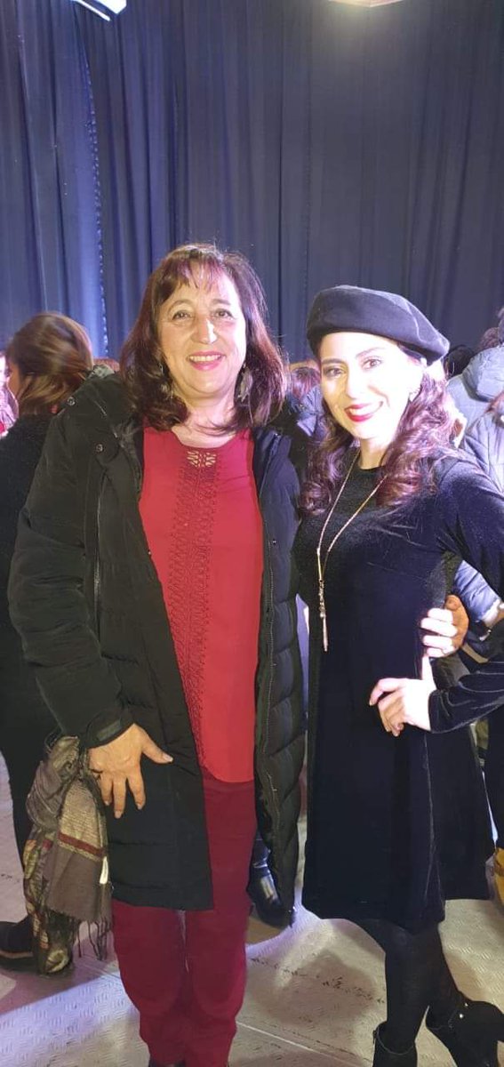 core_rodriguez's tweet photo. #CoreRodriguez Continúan las actividades en el marco del aniversario 228 de nuestra hermosa ciudad de Los Andes. Acá con Nayadeth Urtubia, Directora Compañía de danza Matices y la presentación de la Obra "El Primer Encuentro". https://t.co/tWSu7CpkpZ