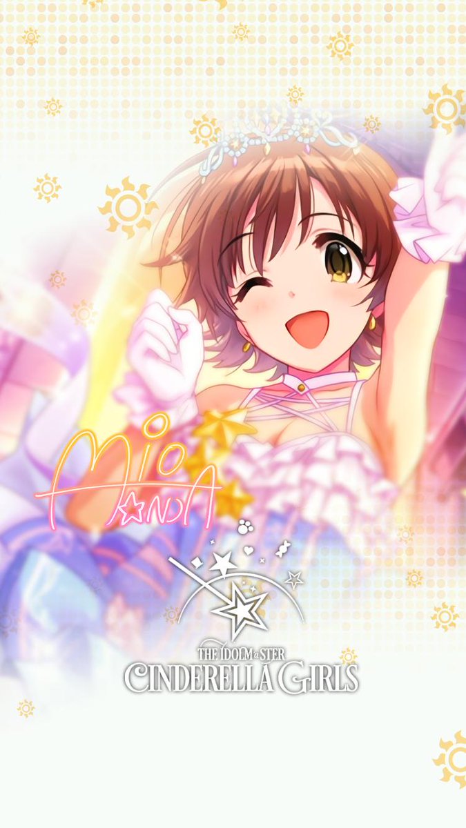 じょにーp Na Twitteru 思い付きiphone壁紙 ｼﾝﾃﾞﾚﾗｶﾞｰﾙ 本田未央 モバマス Iphone壁紙デレステ 本田未央 気に入っていただけたら フォロー Rtお願いします