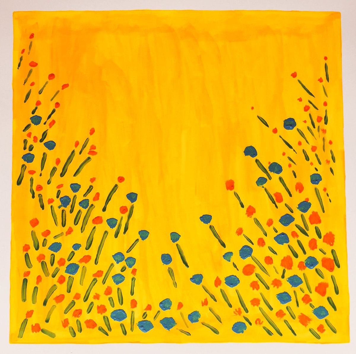 MartinStretton's tweet image. Colour Field Painting #3 (2019)             12” x 12” #painting #modernart #abstractart