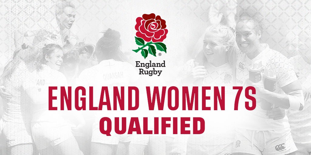 QUALIFIED 🙌 

England Women have won their Olympic Qualifying event in Kazan, defeating Russia 19-0 in the final, to secure GB Sevens' place at the 2020 Tokyo Games. #Olympics 

Report to follow...