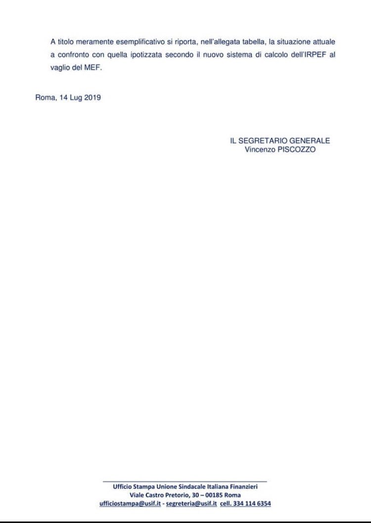 USIF -Unione Sindacale Italiana Finanzieri tweet media