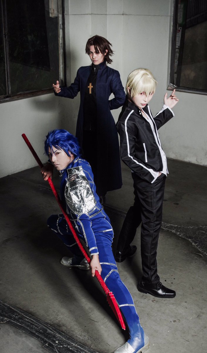 fate stay night ｺｽﾌﾟﾚ 言峰綺礼/ジン ギルガメッシュ/相澤蘭 ランサー
