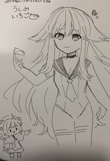 今日はいちごちゃんと2人でカラオケ行ってポケモンの映画見に行ってお絵描きしてご飯食べて遊んだよ❤️詳しい話はもしかしたら漫画にするかも!?幸せな1日でした😇 