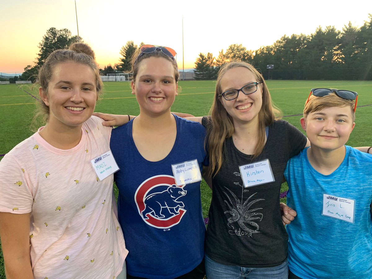 Atlee High and all of Hanover drum majors!  #GoingToBeAGreatSeason