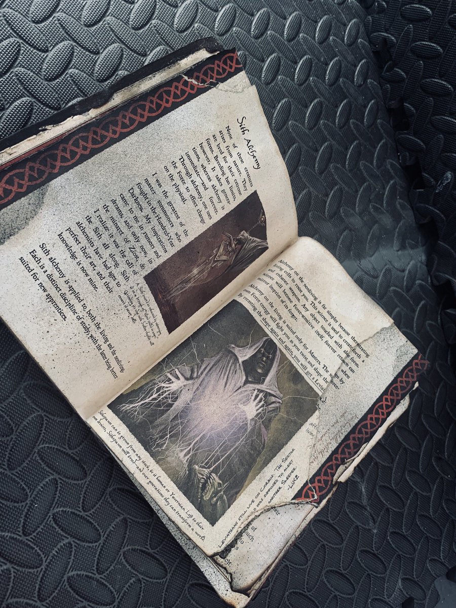 rglcustoms's tweet photo. The teachings of the way of the sith, all knowledge passed down through generations, were complied within the pages of this journal..... 

Custom assembled and weathered book of the sith, with custom made sith flag #sith #StarWars #lucasfilm #rglcustoms #DarthVader https://t.co/D83CBUUXRG