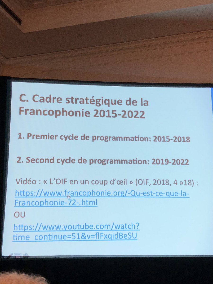 htrude07's tweet photo. Qu’est-ce que c’est l’OIF? #aatf19 @AATFrench https://t.co/rczY6mmQIa