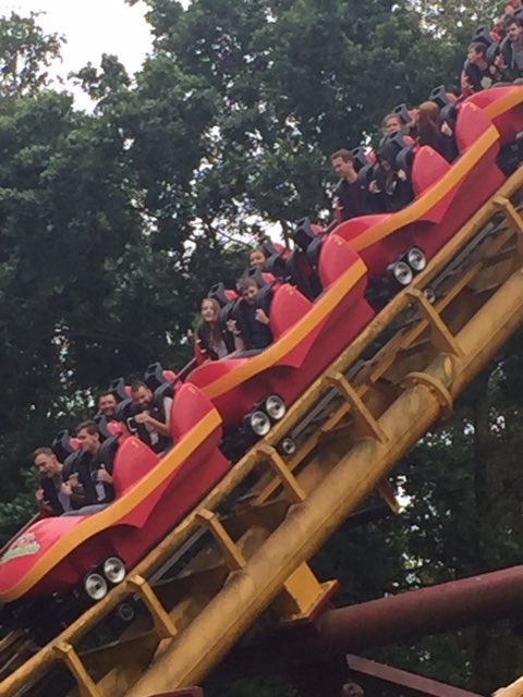 Miss cooper and some kids having some down time