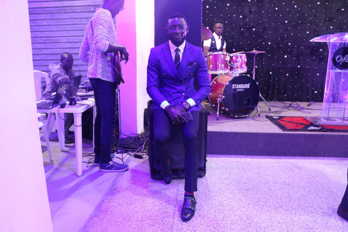 iamwilsonani's tweet photo. After church service, Son of Man poses for the camera. #ScarletThread
Oikia Christian Centre. https://t.co/x7JBhXKw5b