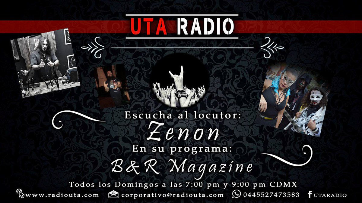 zenon1970crue's tweet image. En Julio celebramos 2 añotes al aire,y hoy Domingo 14 de julio 2 programones, a las 7 pm  y 9 pm entrevista con KillThe TV y Armando Moshpit , ademàs mùsica de #inglorian #pulsion #DaveEvans #20Spot  #VelvetDarkness #ModernMimes   y más!!!