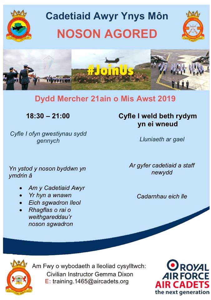MenaiAirCadets's tweet photo. Why not come along and see what we are all about

You can either email or message us on here to reserve your place and to receive timings closer to the time  @AngleseyScMedia @DavidHughesYDH @Bl9_YDH @YDHBl7 https://t.co/RdscszYasY