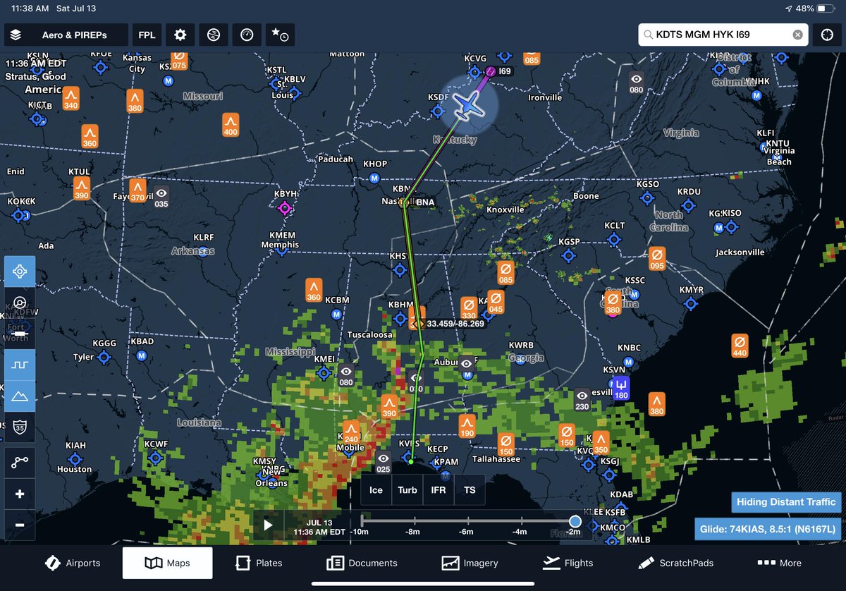 bKoebbe's tweet photo. Yesterday was an active weather flying day dealing with a tropical storm and convection along a stationary front. Join me and @ScottDimmich this Thursday and learn how to prepare for and manage these in-flight conditions in our new @sportys Weather Webinar https://t.co/3AuK9PsBXm https://t.co/wH3Z3VK47o