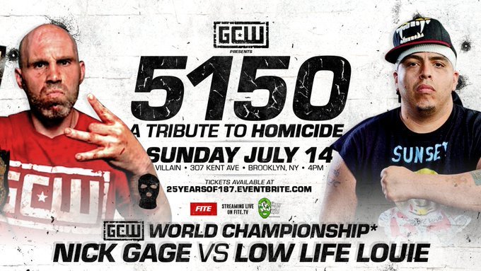 I will thoroughly enjoy watching @LowlifeLouie bleed and suffer at the hands of @thekingnickgage today.  The pizza cutter is mightier than the dildo!