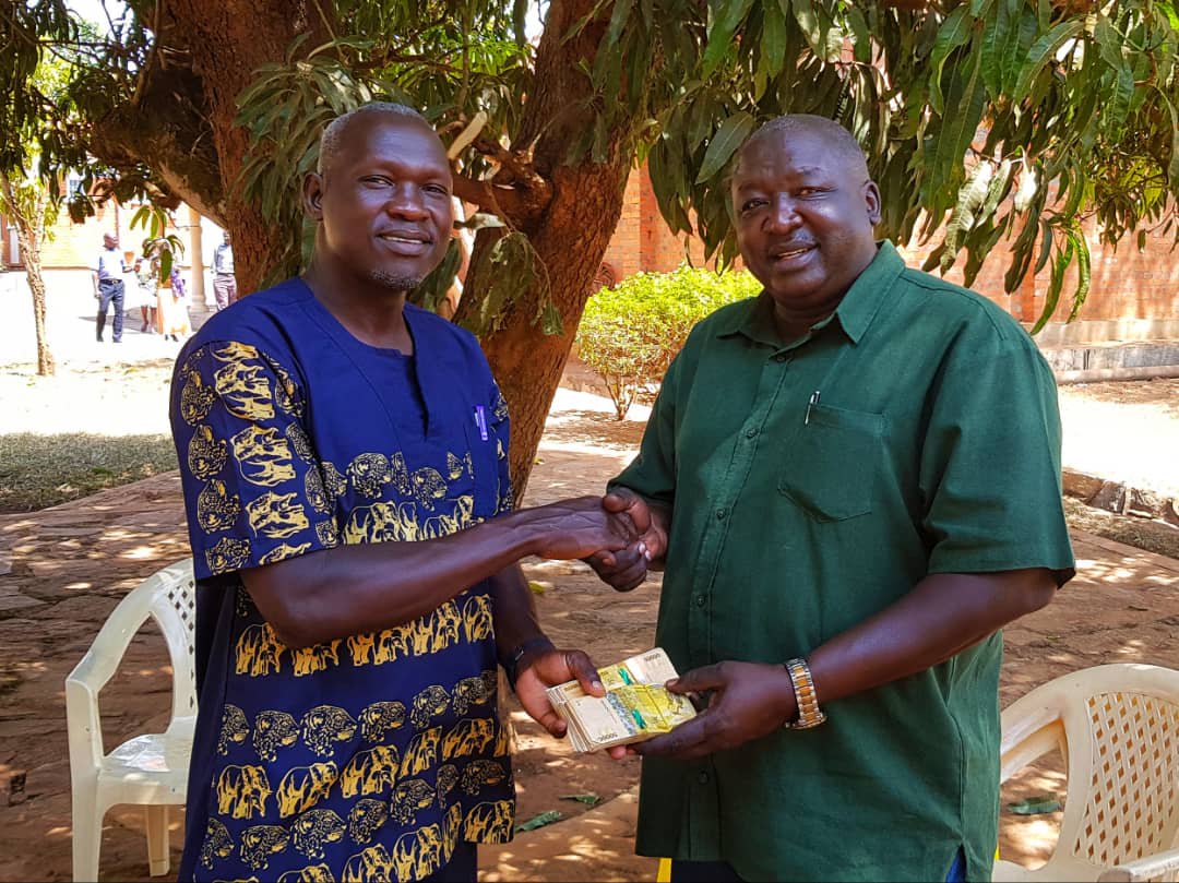 GleesonWalk's tweet photo. #LetsBuildTheLibrary: Earlier this year, #Kitgum LCV Chairperson Hon Jackson Omona received 10million Shs pledge by Speaker of @Parliament_Ug Rt Hon @RebeccaKadaga delivered by Min. @okelloryem
towards construction of #IreneGleesonMemorialLibrary in #Kitgum
@915MightyFiref2 https://t.co/VdI7cap3BN