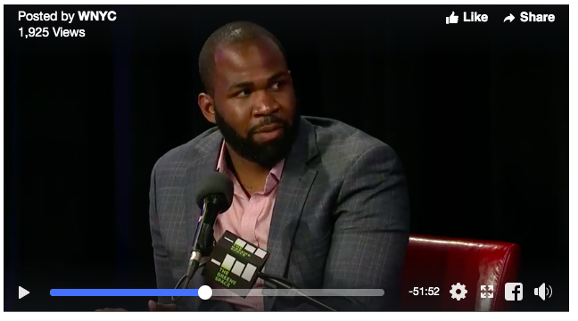 StreetsblogNYC's tweet image. We joke around with @BrooklynSpoke and @helenshirley, but @ShabazzStuart is a runaway consensus candidate for #BikeMayor. The way he spoke truth to power — @NYPDChiefofDept — at Thursday’s @Gothamist @WNYC “We the commuters” event was outstanding.

gothamist.com/2019/07/12/nyp…