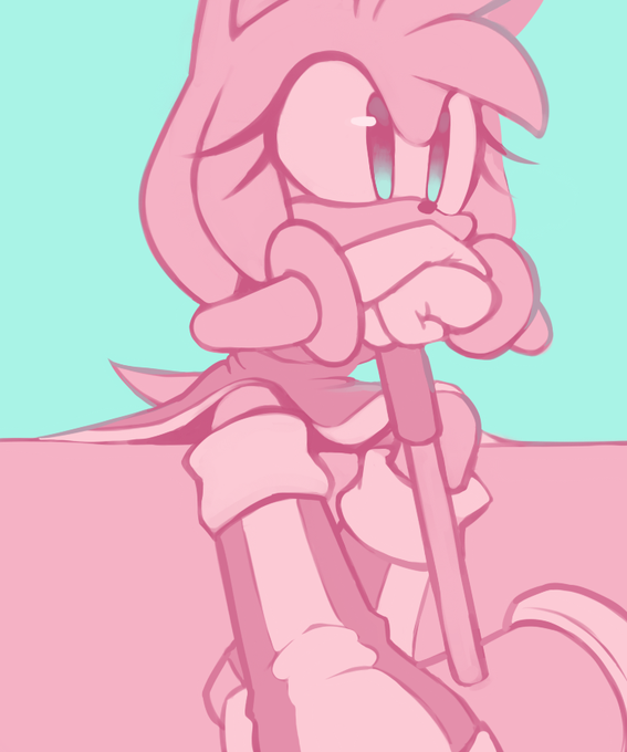 amy rose? i find her really fun to draw 