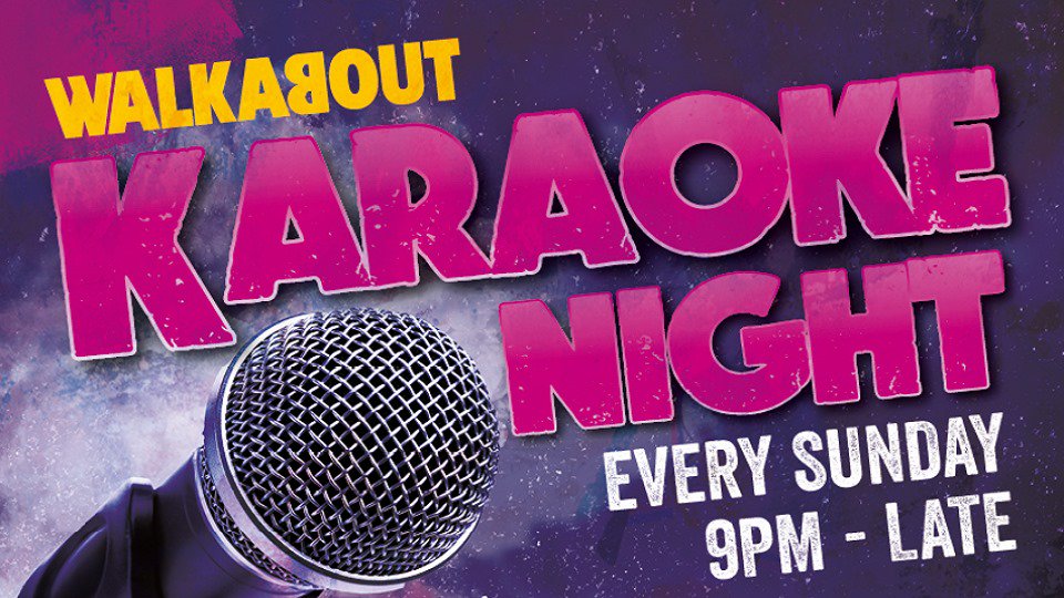 WOW, what an awesome opening weekend it's been. But we're still not done yet!
DJ Chris returns with the Sunday Karaoke to close out the weekend, so come down and sing your heart out!