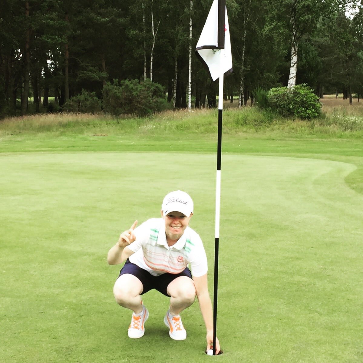 So apparently hole in ones are like buses....none in competitions in 17 years to two in 2 months. Hole 10 <a href="/ladybankgolf/">Ladybank Golf Club</a> again!