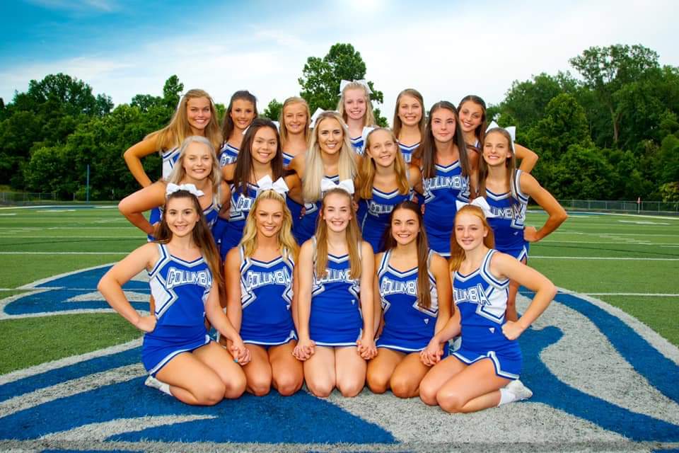 Introducing the 2019-2020 Columbia cheerleaders! Looking forward to great seasons this year ladies!