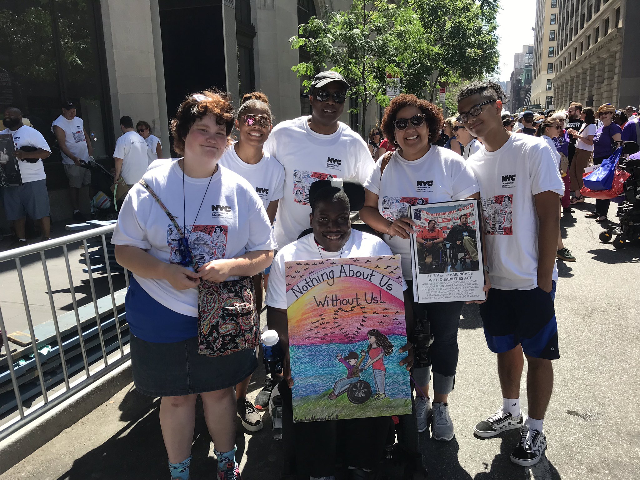 JFK Jr. School721Q 🦅 on Twitter "721Q the Disability Pride Parade. https//t.co/VpGRl6CzsK