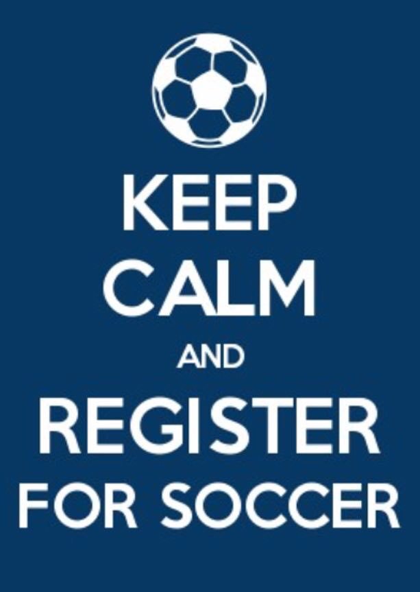 Don’t panic, but today is the LAST DAY to register for Fall Soccer! Don’t wait! ow.ly/6iiU50uYNit