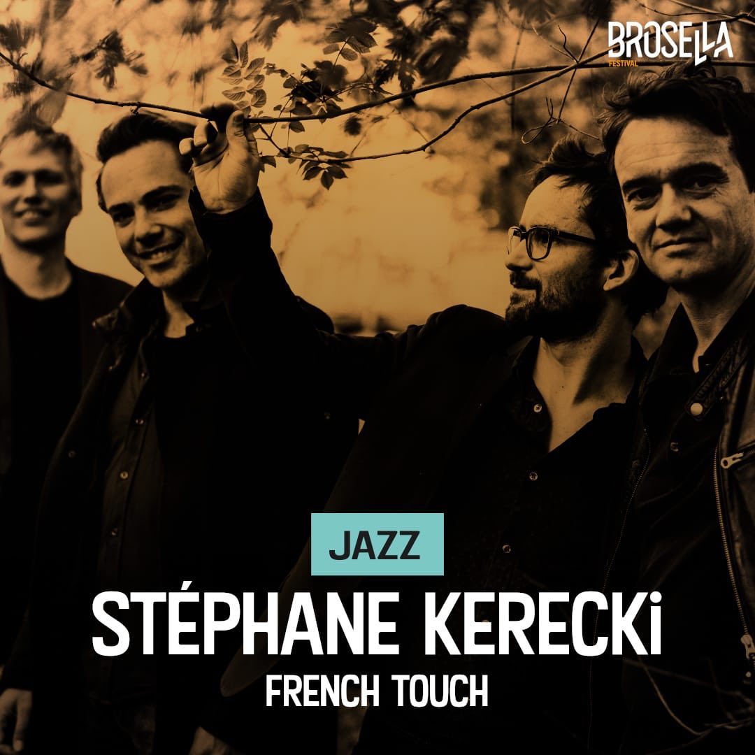 Stephane Kerecki is bringing his French Touch on the Main Stage at 5:45pm.
#brosellafestival