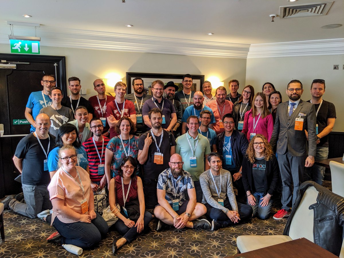 frathgeber's tweet image. #PyData organisers from all over the world met at #PyDataLDN over lunch to discuss &amp;amp; exchange ideas: @pydatalondon @pydatacardiff @PyDataCambridge @PyDataBristol @pydataamsterdam @PyDataFFM @PyDataSW @pydatacph @PyDataGroningen @BudapestBI

@PyData has 142 groups w/ 131k+ members
