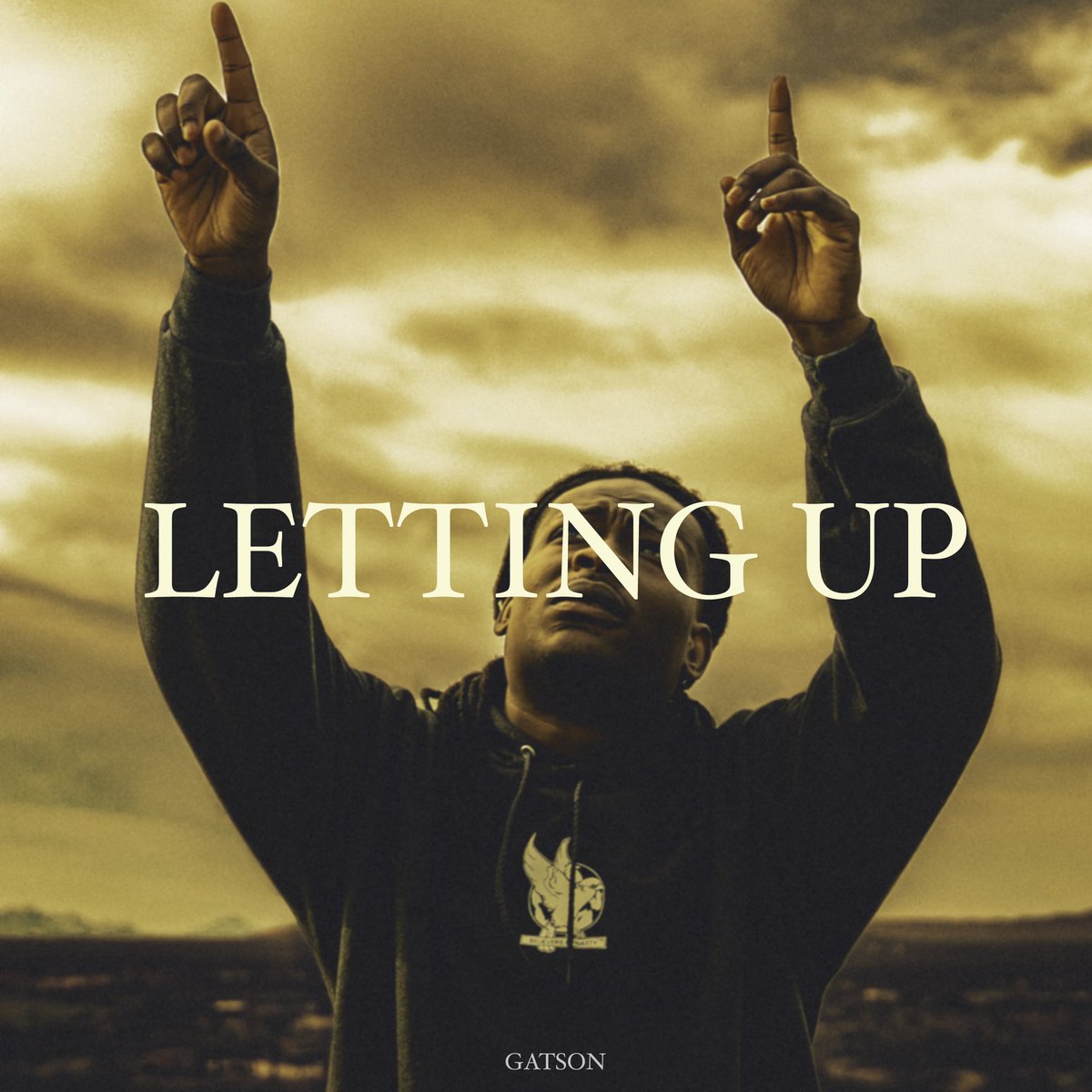 IAmGatson's tweet photo. Today marks the one year mark for the release of #BTBAB so we wanted to celebrate with a new track so here is “Letting Up” produced by @Arktic_ 💪🏾 artwork by @eyesTHE_ https://t.co/I2b7pKfJ8I https://t.co/1o3qCfxNZa