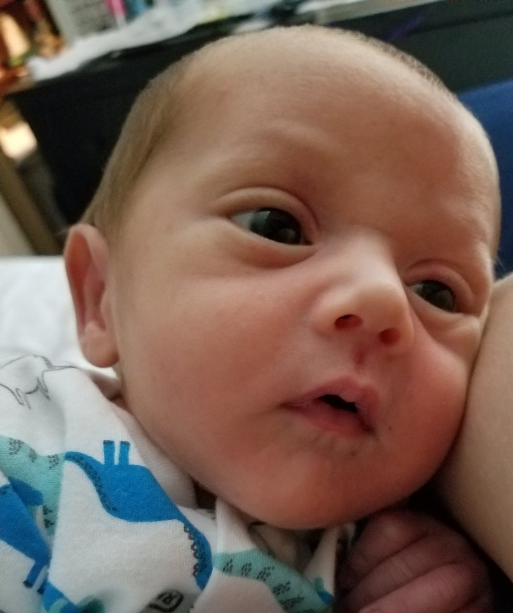 NBeauLeher's tweet photo. Never been so tired and so happy in my life. Is it easy no but I wouldn't trade Nate for anything! #loveofmylife #newborn #motherhood #livingthedream #precious https://t.co/yc8NC115M6