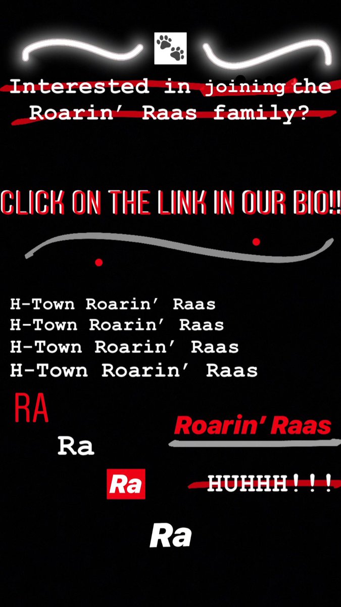 Roarin' Raas tweet media