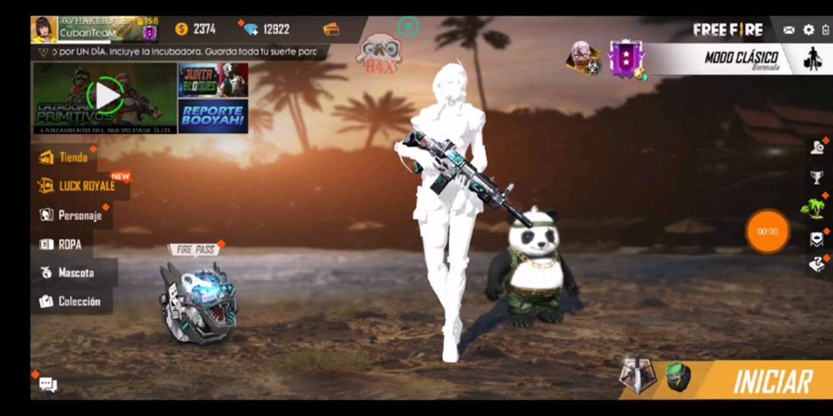 ANdbai21's tweet photo. @freefirelatino @freefirelatino  lleva más de 8 días con hacks y los pobres de garena no han podido hacer nada 😠😠 https://t.co/lk9YZHAlao